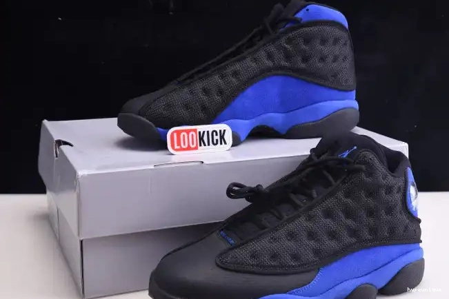 HYPE Jordan Black Retro Royal 414571-040 Hyper 13 0505
